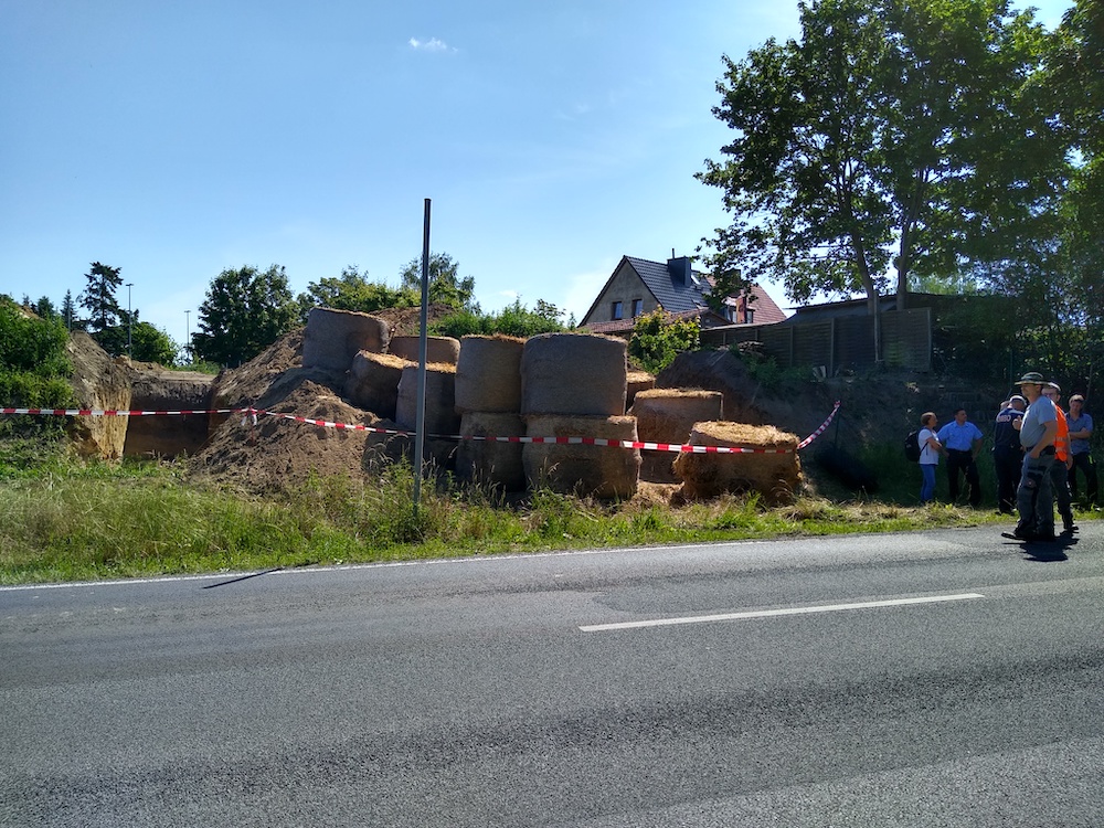 Erfolgreiche Minensprengung