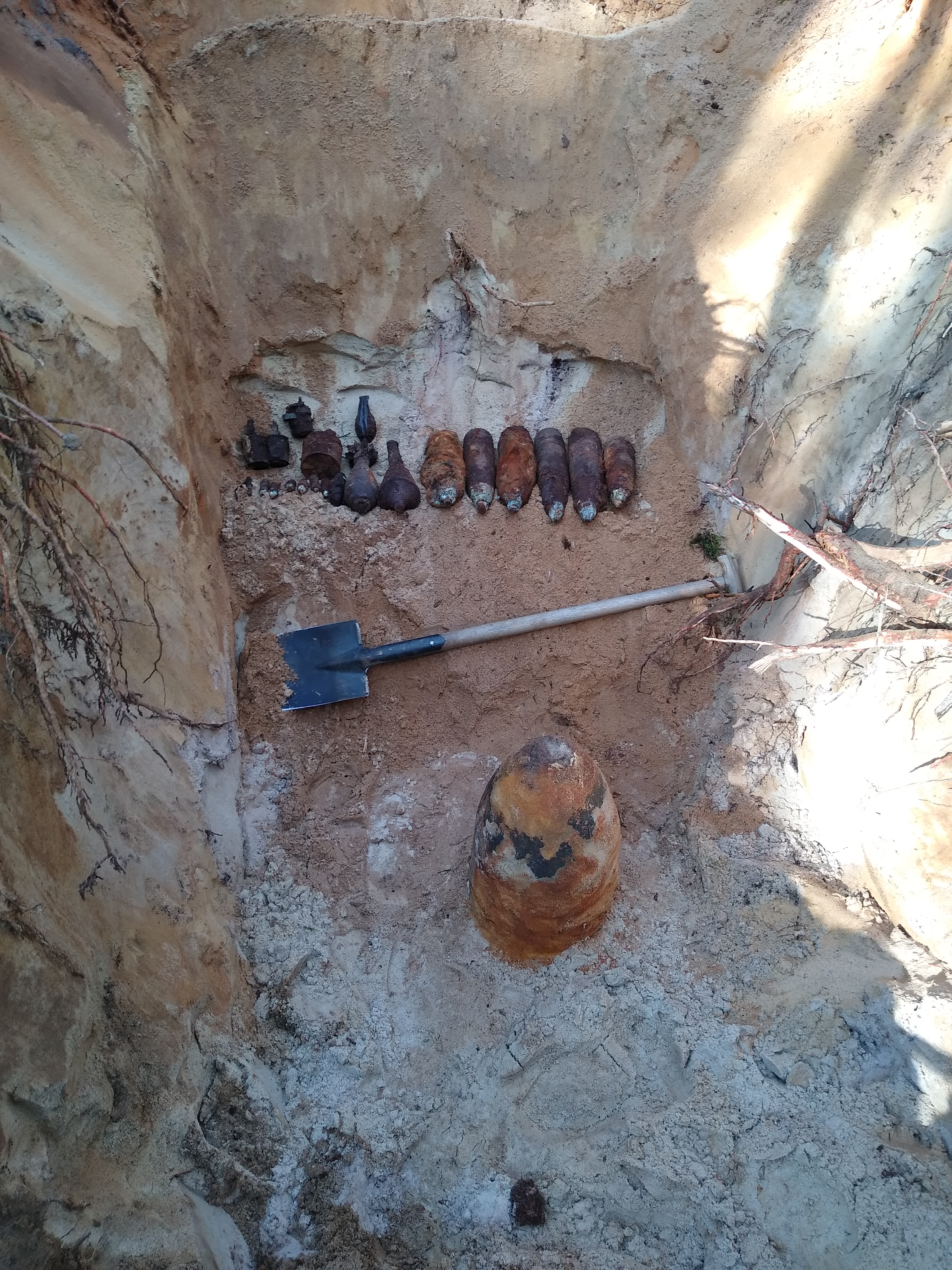 Wassergedämmte Sprengung