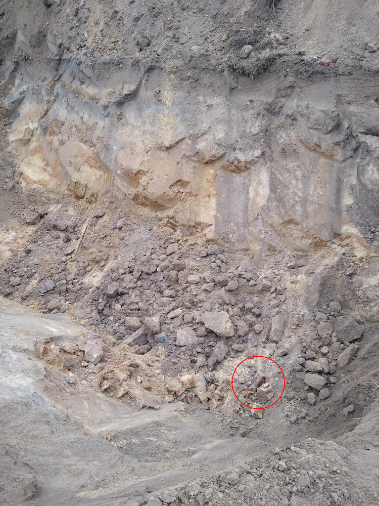 Explosives Zwischenlager