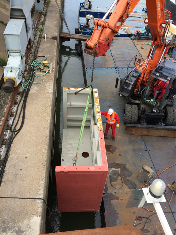 Ertüchtigung der Kaianlage „Niedrige Kante“ im Bonner Hafen