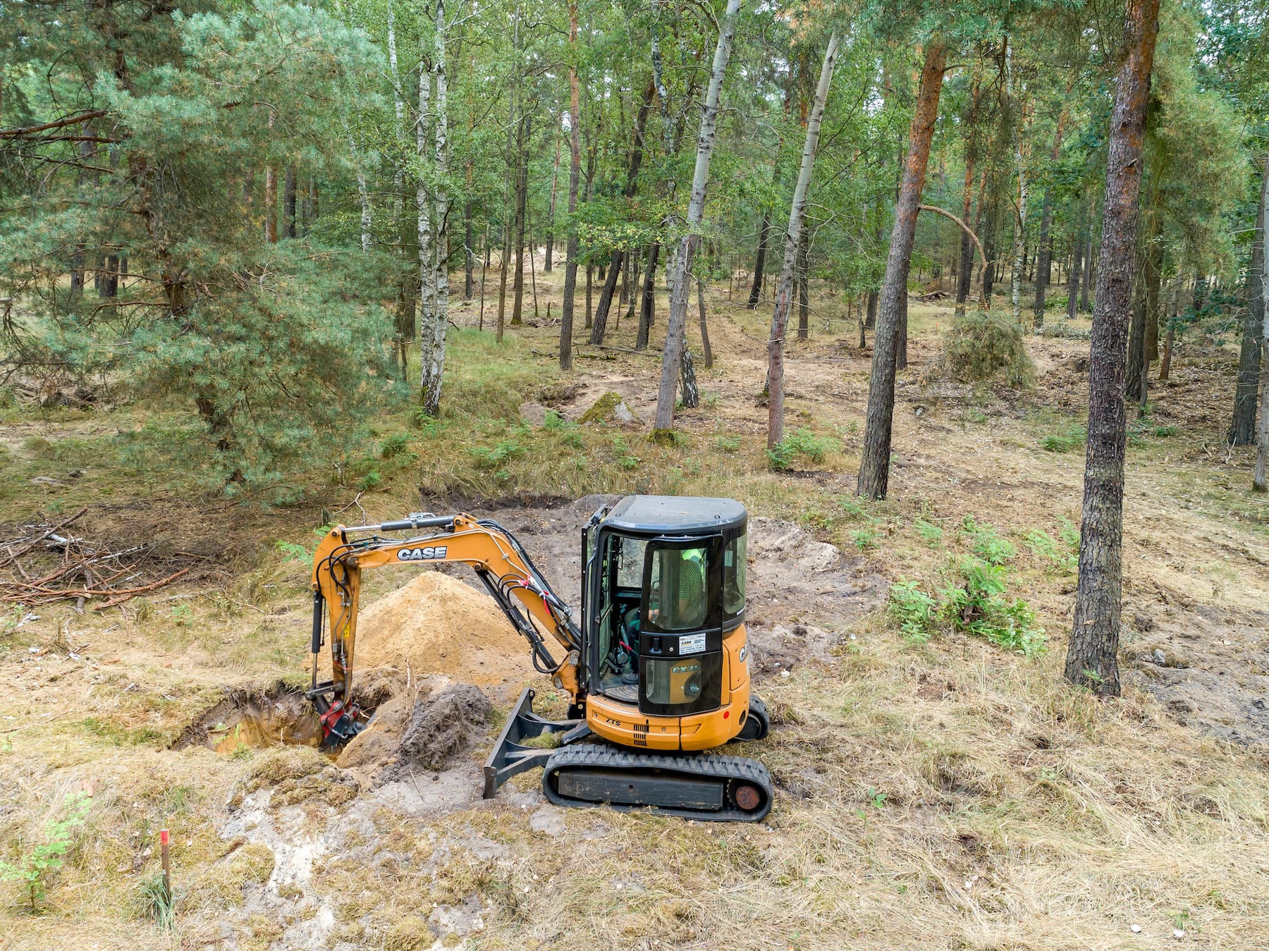 Kampfmittelräumung in Potsdam-Straßenbaumaßnahmen
