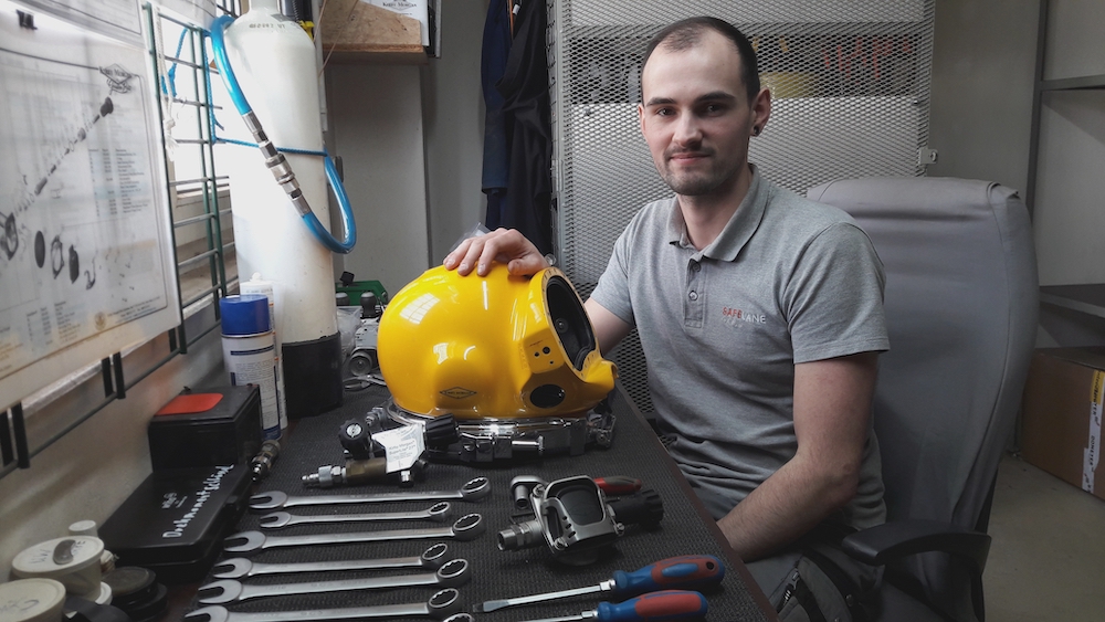 Robert Herrnbrodt: Hammerchance für den Leiter der Tauchwerkstatt